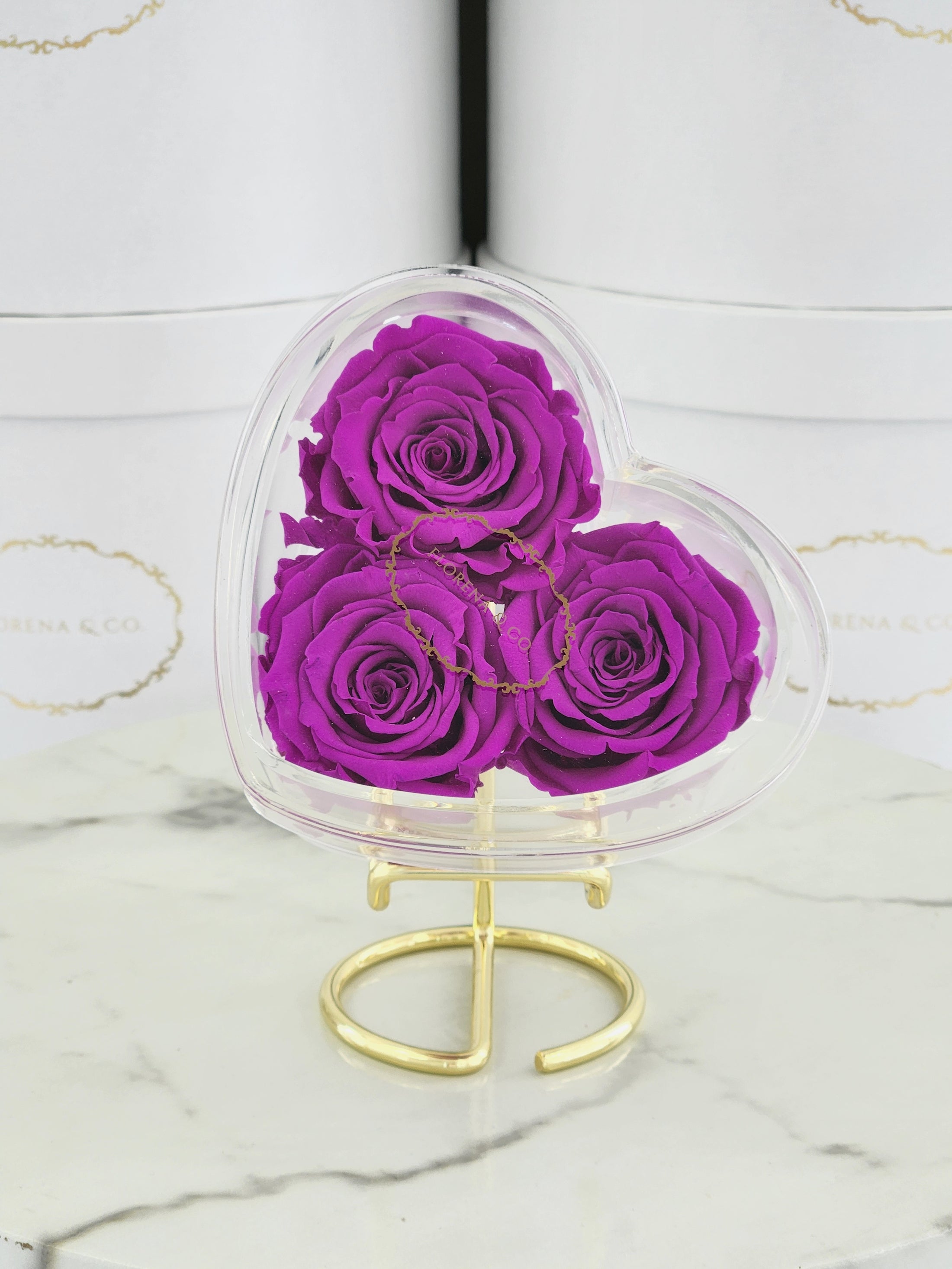 Eternal Heart Rose Box