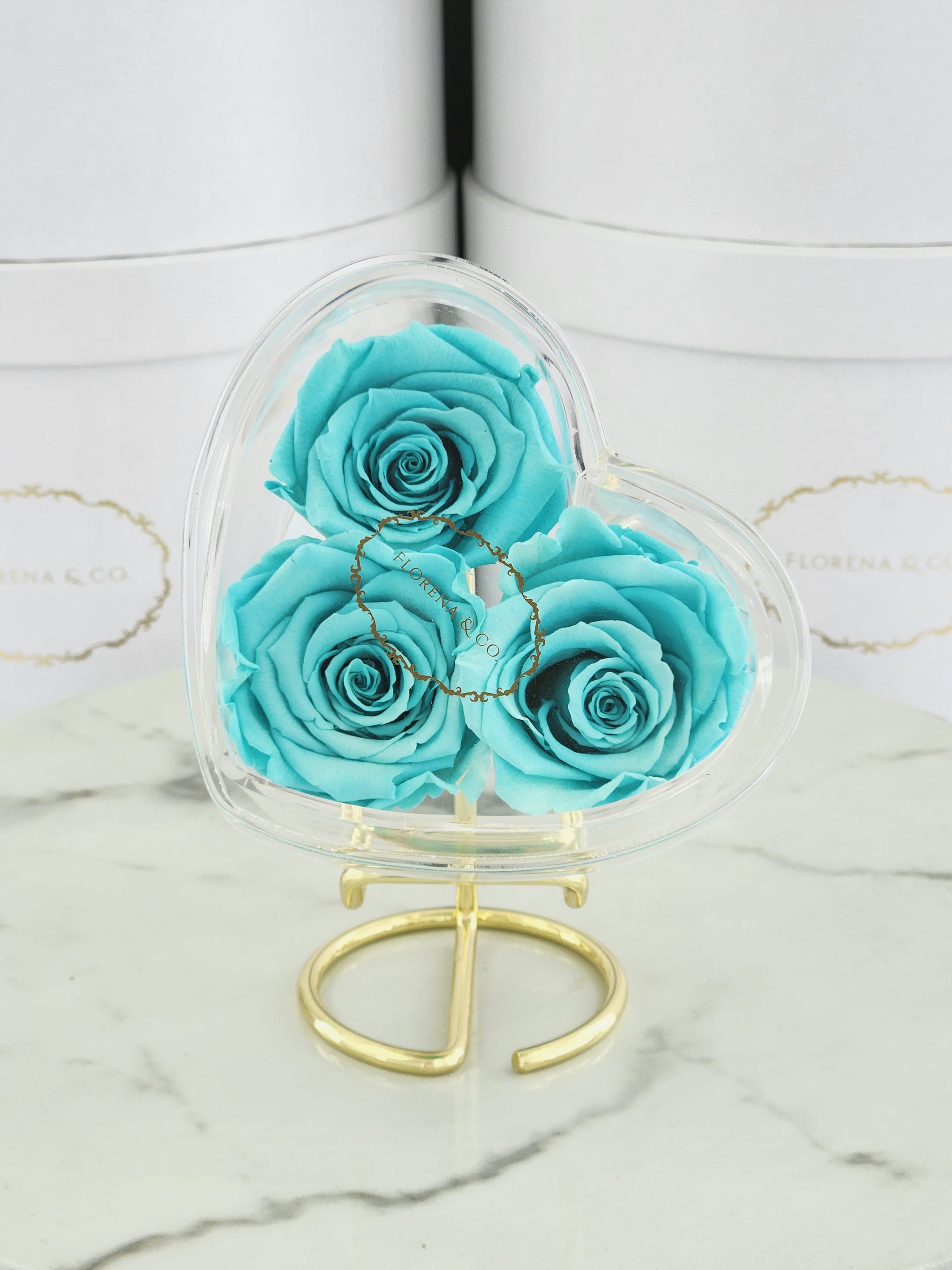 Eternal Heart Rose Box