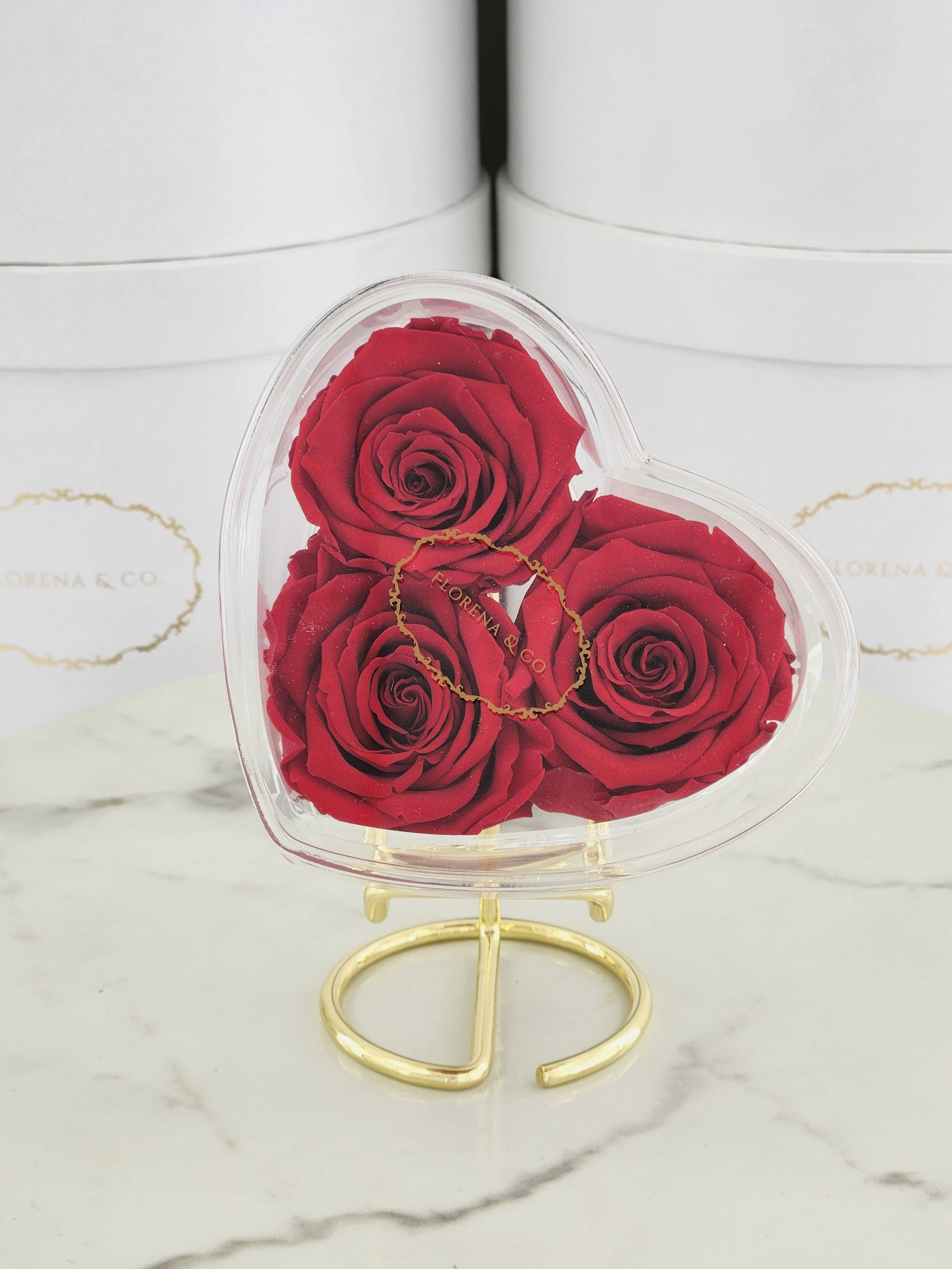Eternal Heart Rose Box