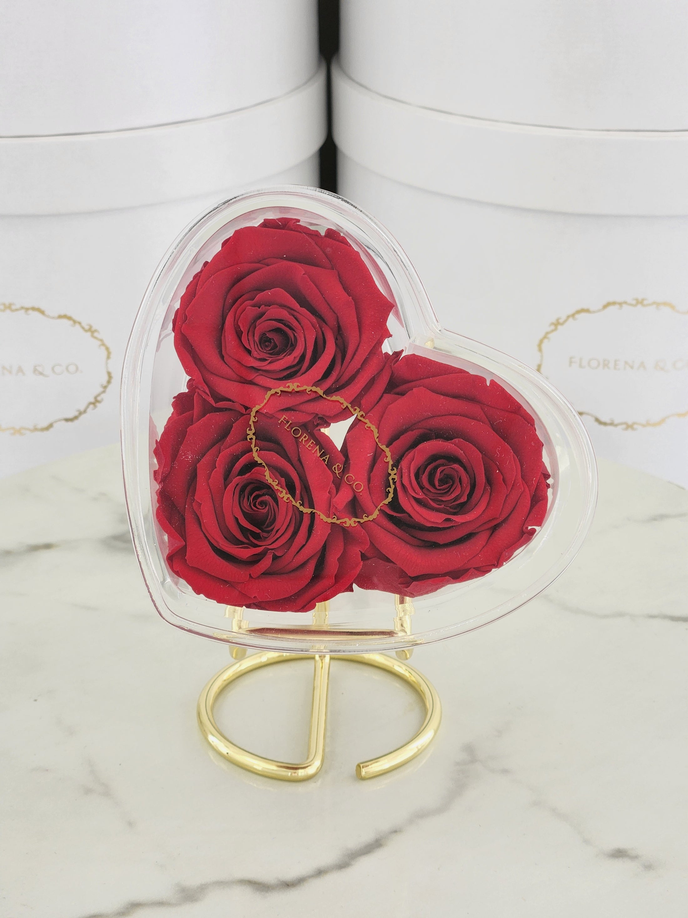 Eternal Heart Rose Box