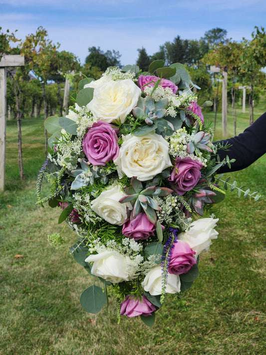 Cascading Meadow Bridal Bouquet