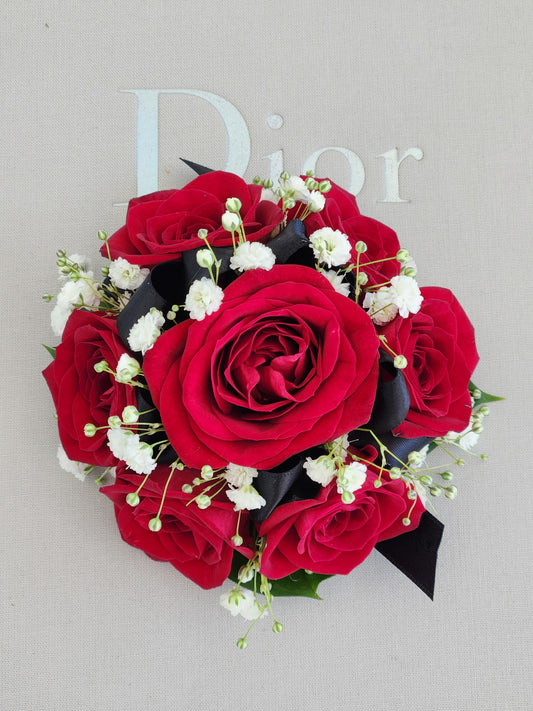 Corsage - Red Roses
