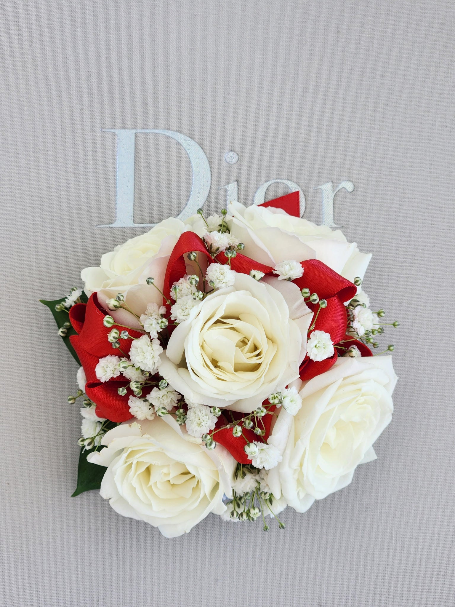 Corsage - White Roses