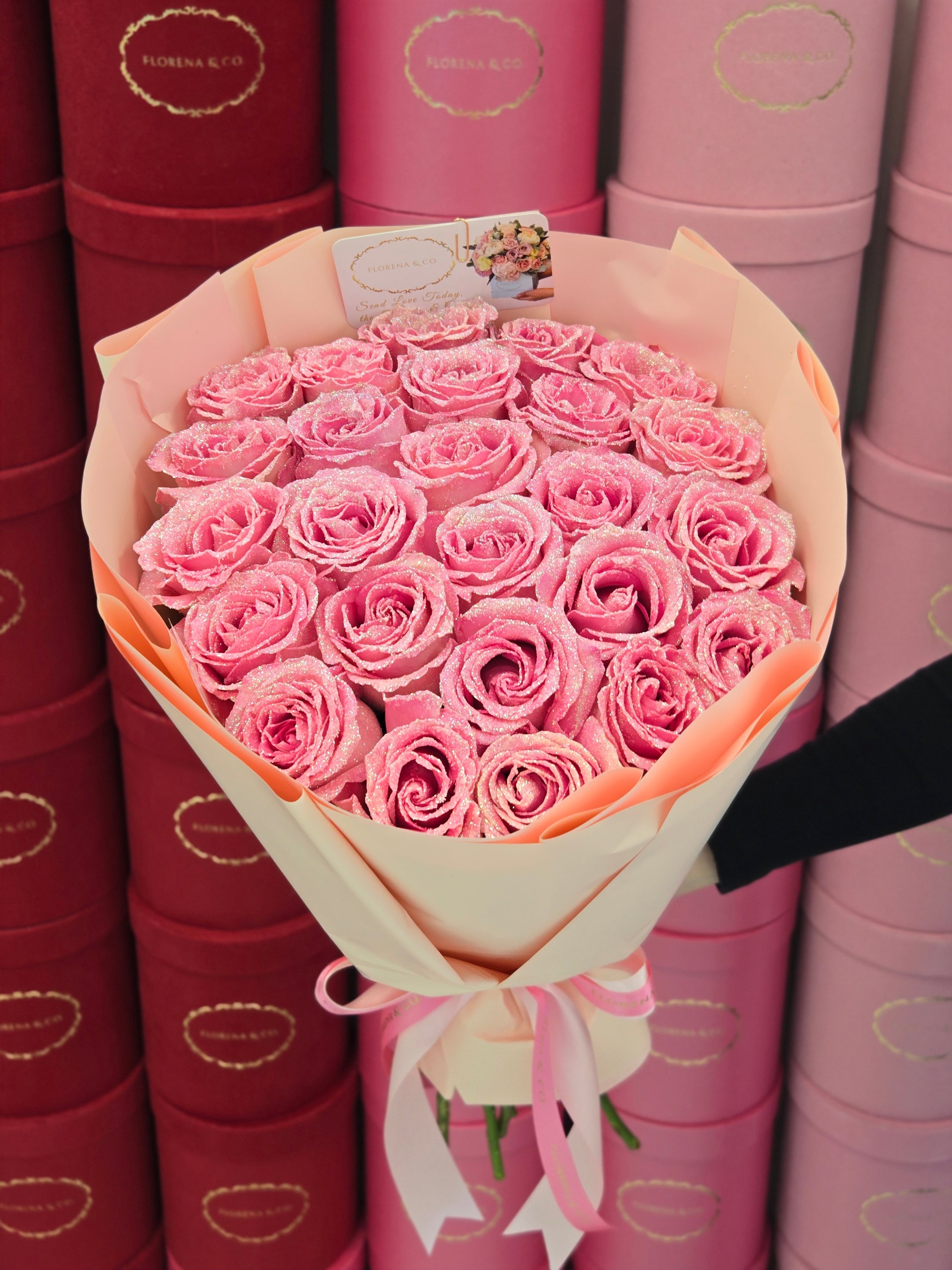 Glitter Pink Bouquet