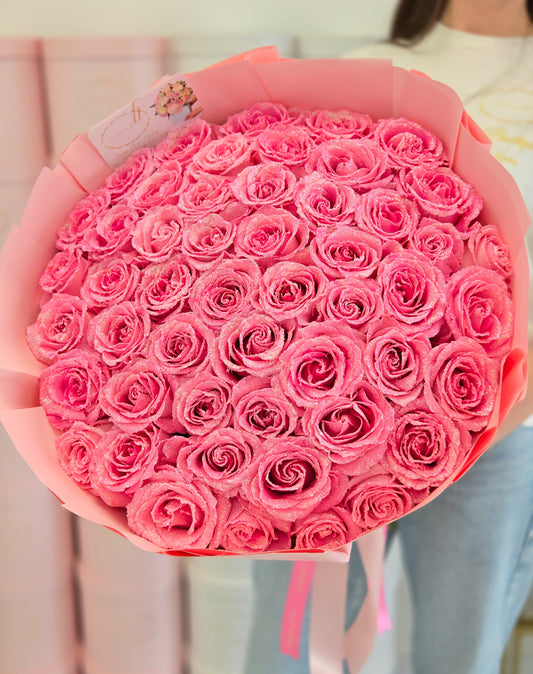 Glitter Pink Bouquet