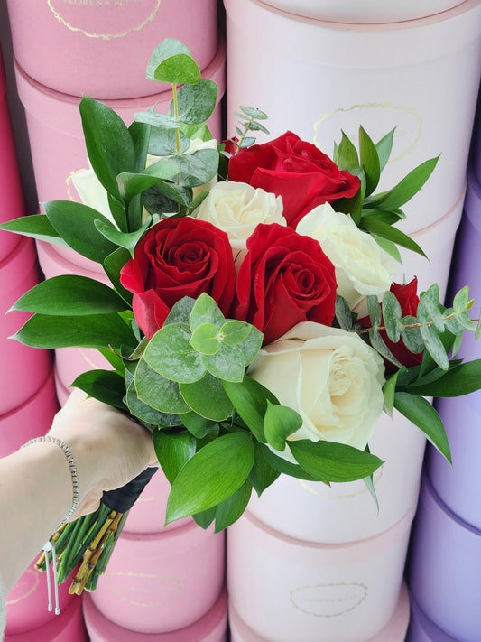Prom Bouquet with Greenery