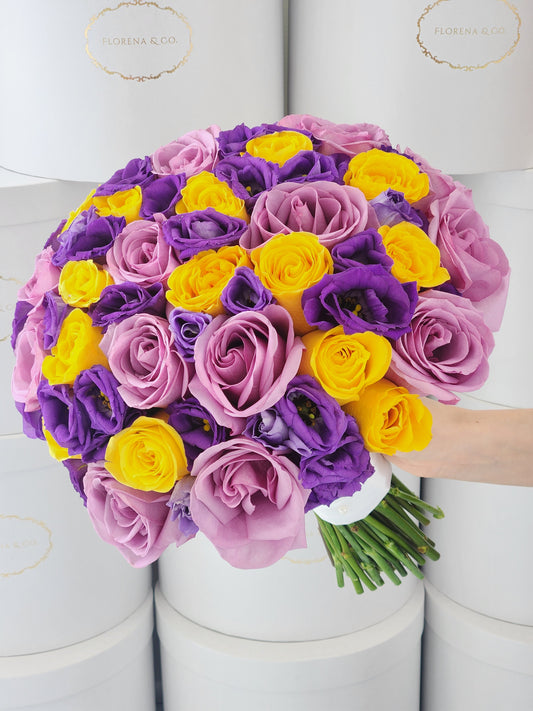 Vibrant Bridal Bouquet