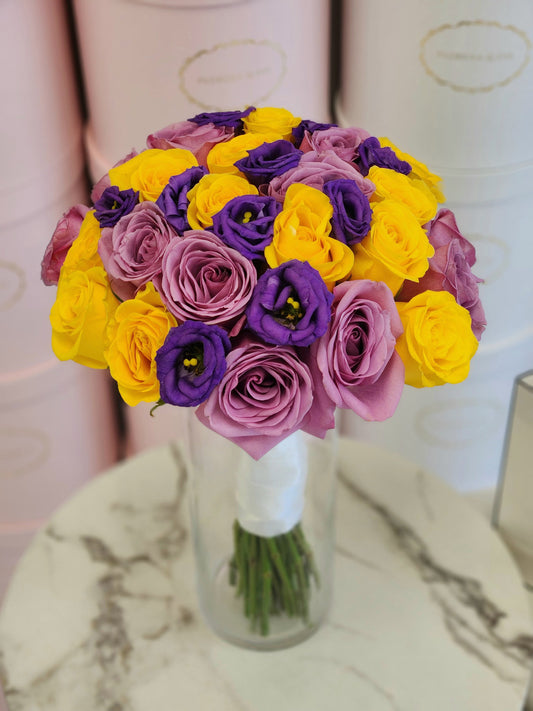 Vibrant Bridal Bouquet