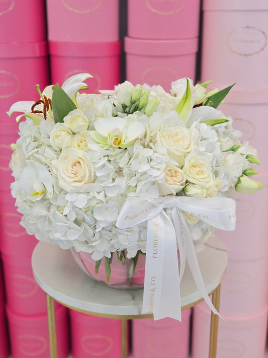 White Delight Vase