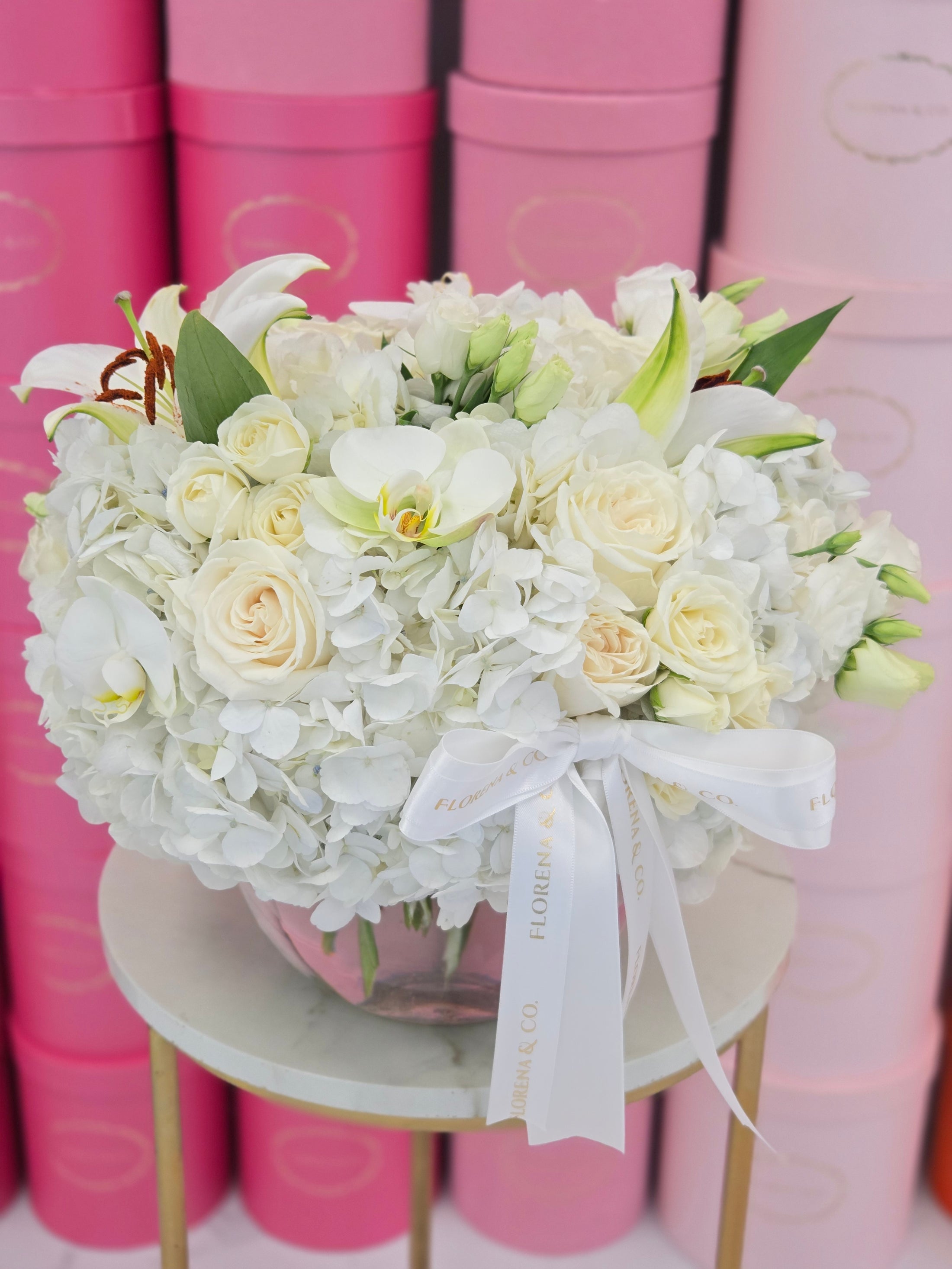 White Delight Vase