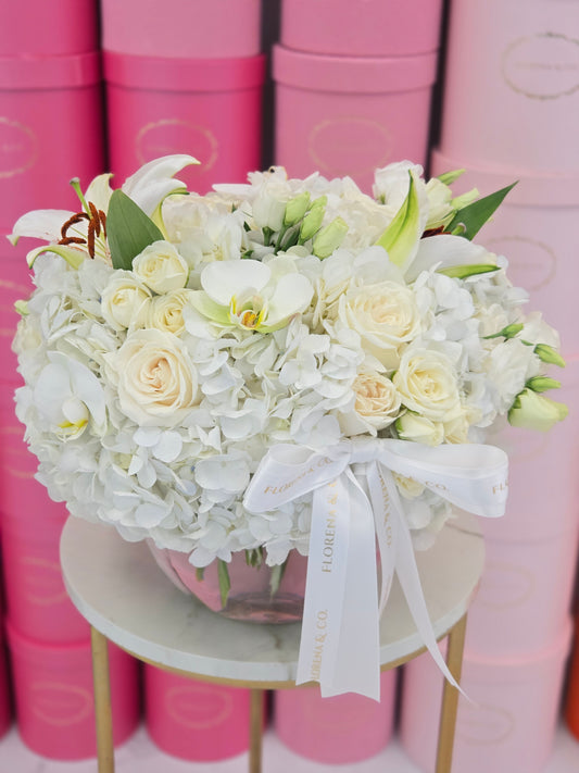 White Delight Vase